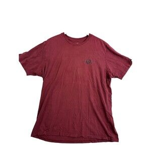 Men’s Sullen Art Collective T-Shirt XL Burgundy Red Graphic Tattoo Art Tee